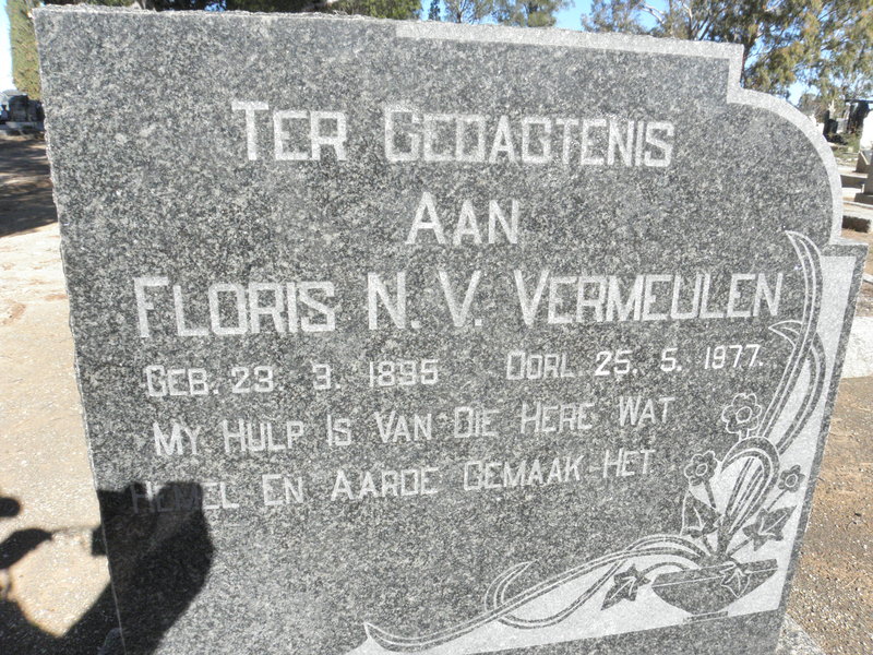 VERMEULEN Floris N.V. 1895-1977