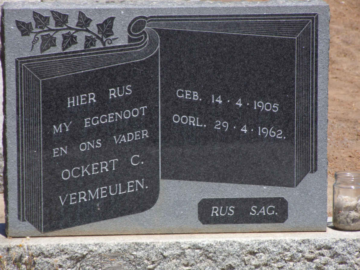 VERMEULEN Ockert C. 1905-1962