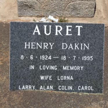 AURET Henry Dakin 1924-1995