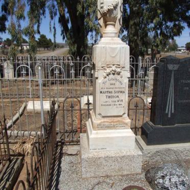 THERON Martha Sophia nee VAN WYK -1914