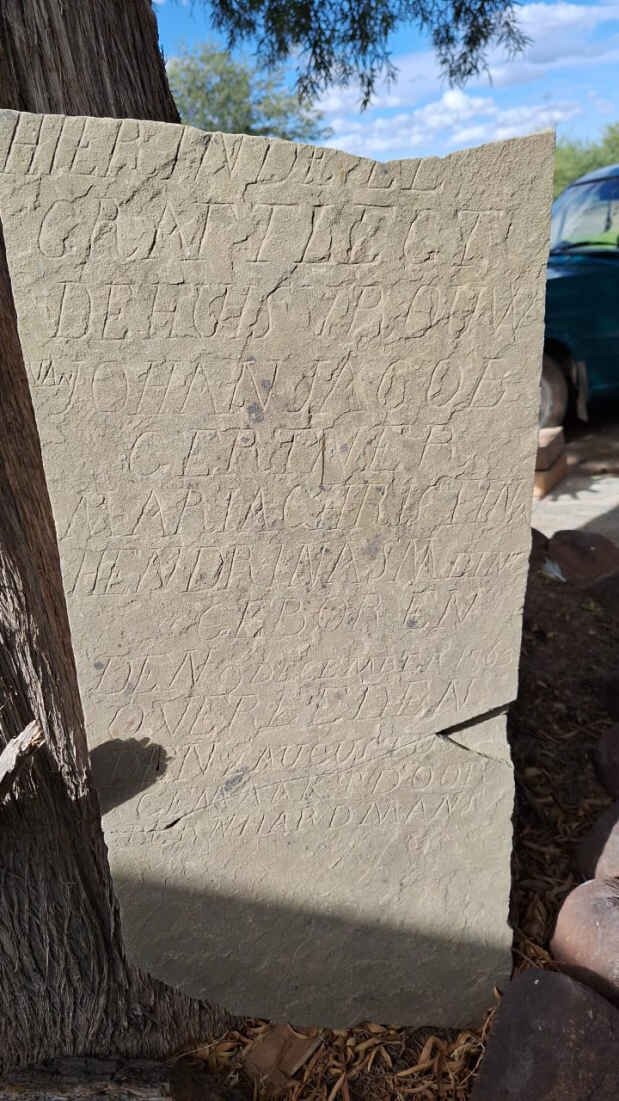 GERTNER Maria Christina Hendrina 1763-1839