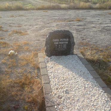 ROOYEN Carel Petrus, van 1949-2004