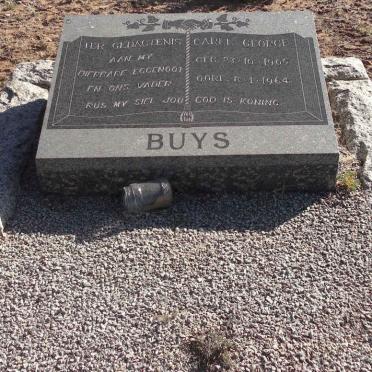 BUYS Carel George 1905-1964