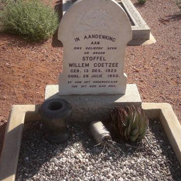 COETZEE Stoffel Willem 1925-1950