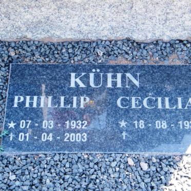 KÜHN Phillip 1932-2003 &amp; Cecilia 1934-