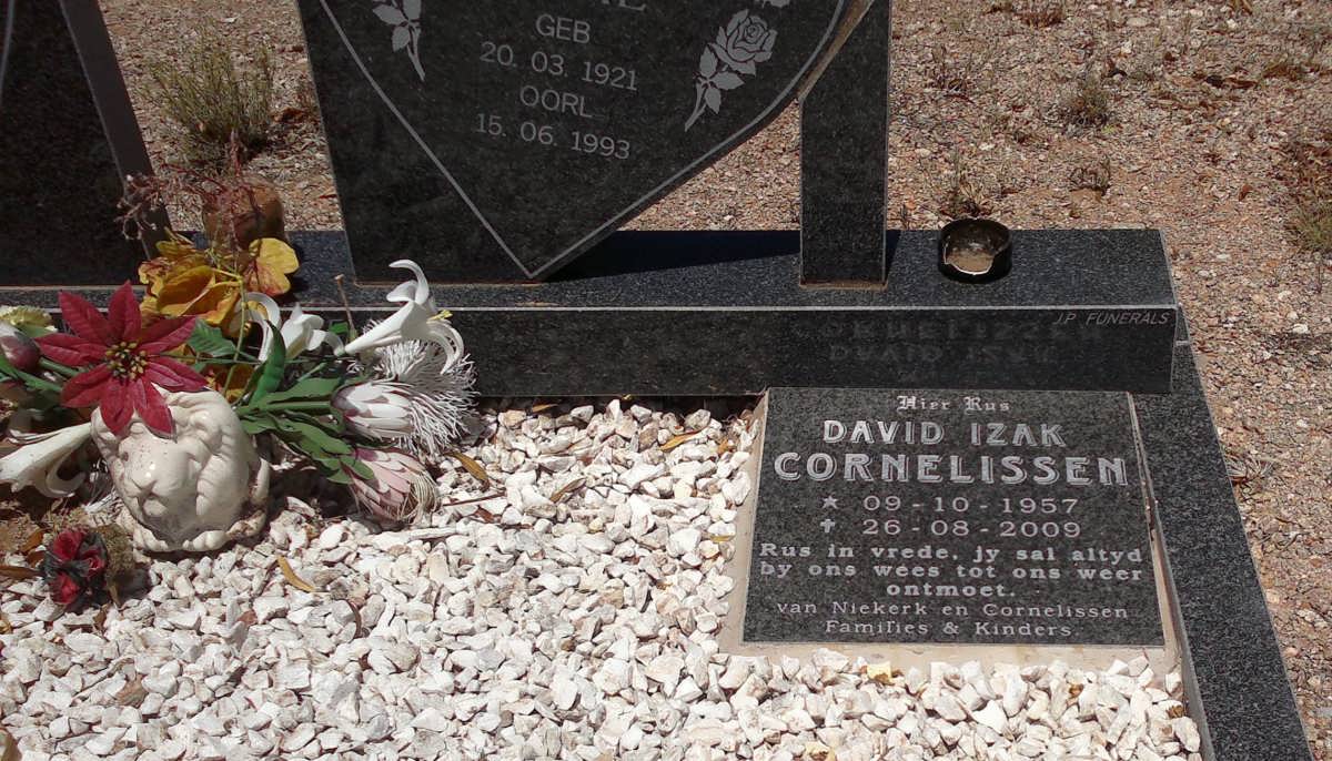 CORNELISSEN David Izak 1957-2009