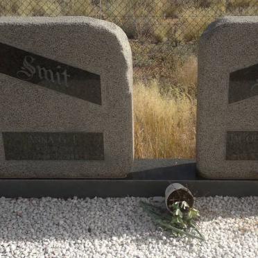 SMIT Jacobus Johannes 1916-1986 &amp; Anna G.F. 1918-2008
