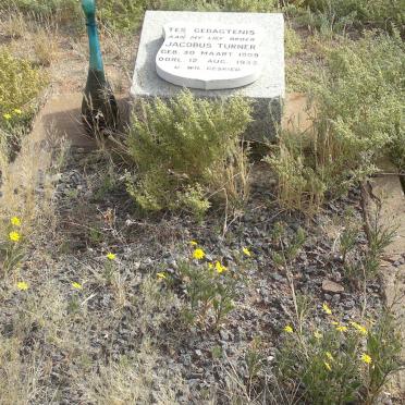 TURNER Jacobus 1909-1932