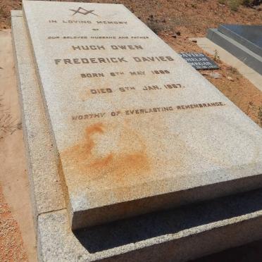 DAVIES Hugh Owen Frederick 1885-1957