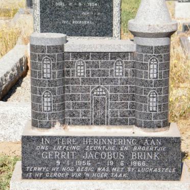 BRINK Gerrit Jacobus 1956-1966