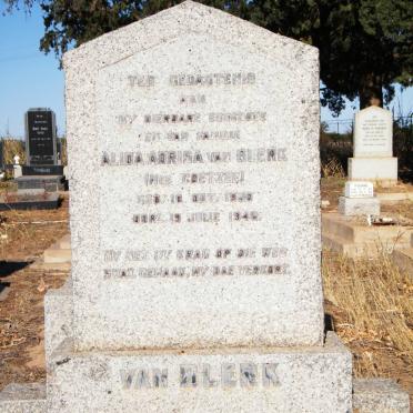 BLERK Alida Adrisa, van nee COETZEE 1920-194?