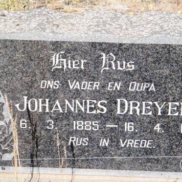 DREYER Johannes 1885-1971