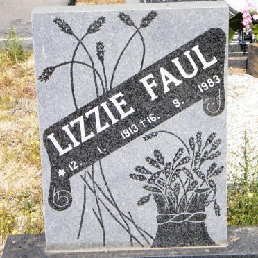 FAUL Lizzie 1913-1983