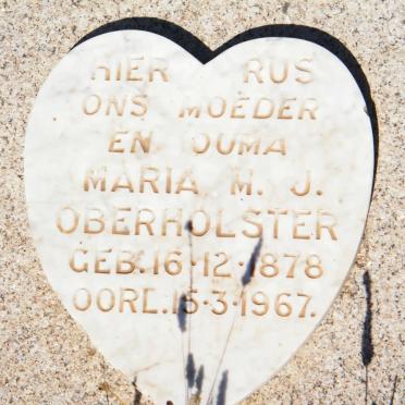 OBERHOLSTER Maria M.J. 1878-1967