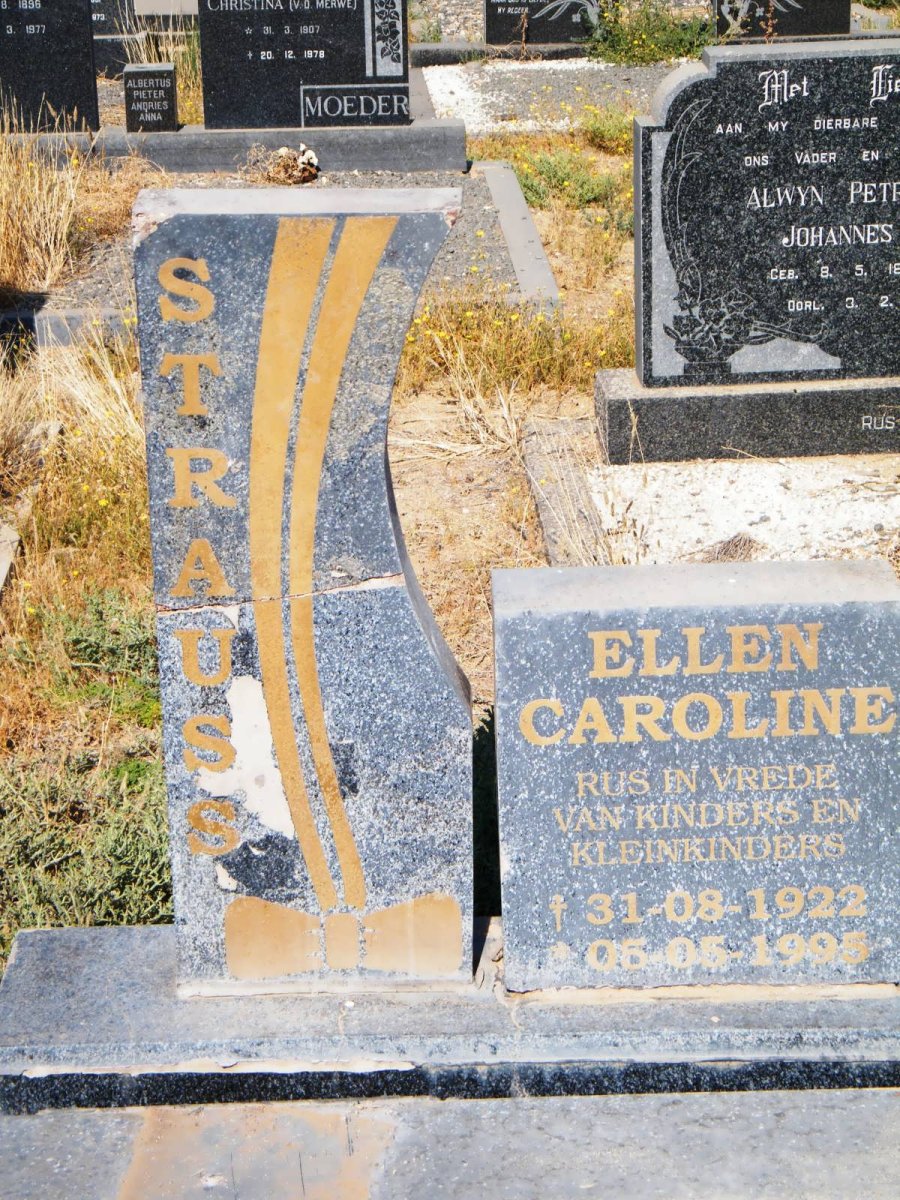 STRAUSS Ellen Caroline 1922-1998