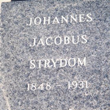 STRYDOM Johannes Jacobus 1848-1931