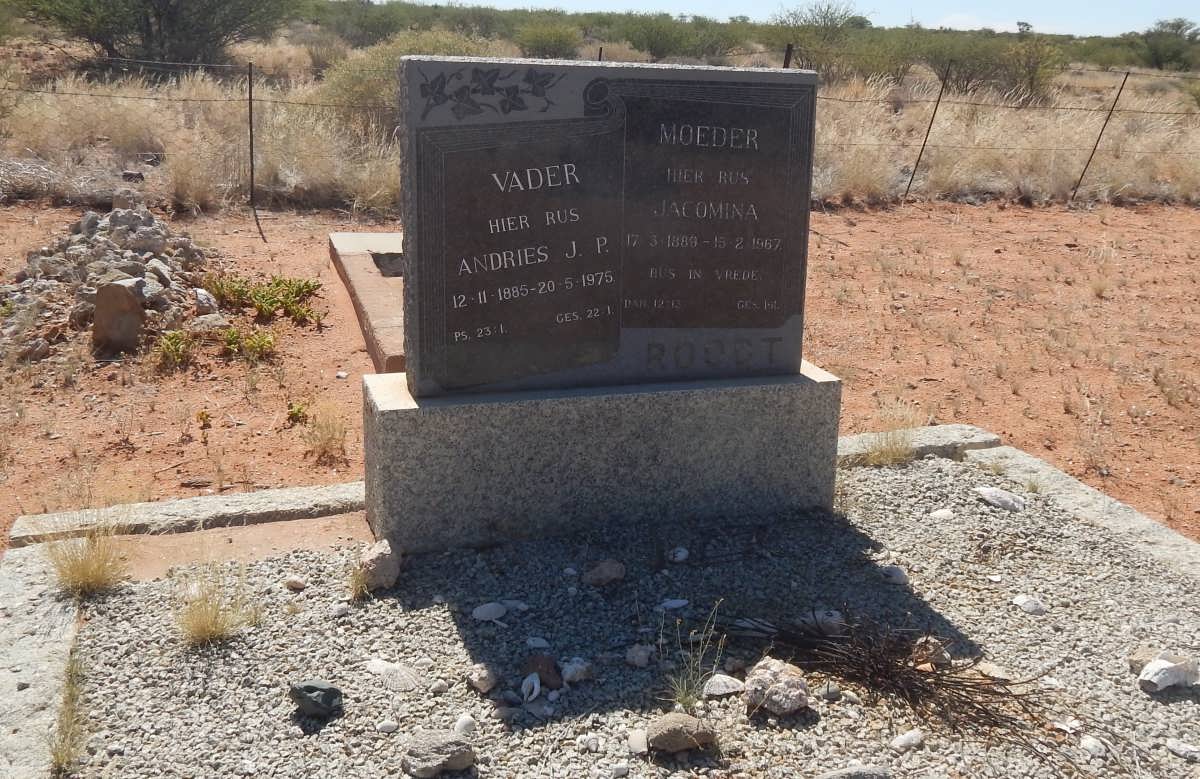 ROODT Andries J.P. 1885-197? &amp; Jacomina 18?7-