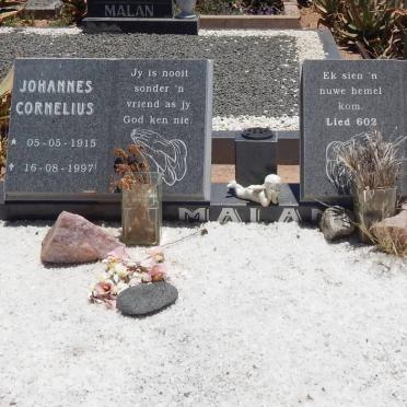 MALAN Johannes Cornelius 1915-1997 &amp; M.E.M. GOUS 1920-2007