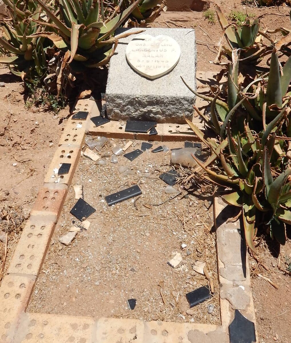 MALAN Lambertus 194?-1949