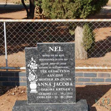 NEL Anna Jacoba nee KRUGER 1912-2006