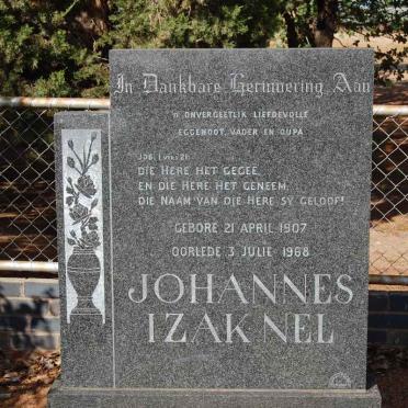 NEL Johannes Izak 1907-1968