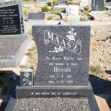 MAASZ Andries 1914-1973 &amp; Bessie 1918-1989