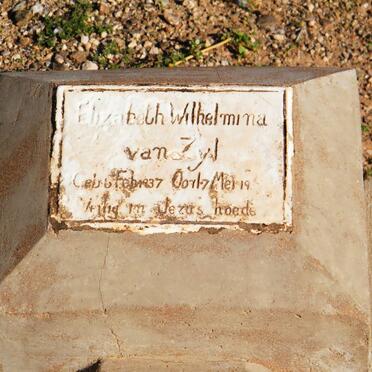 ZYL Elizabeth Wilhelmina, van 1937-193?