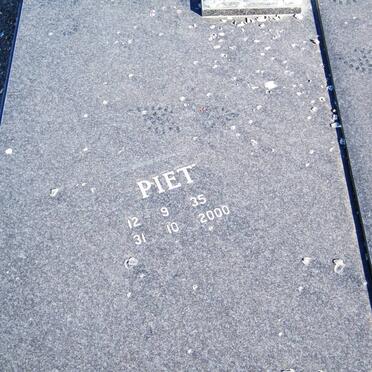 ? Piet 1935-2000