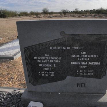 NEL Hendrik E. 1901-1976 &amp; Christina Jacoba 1913-1998