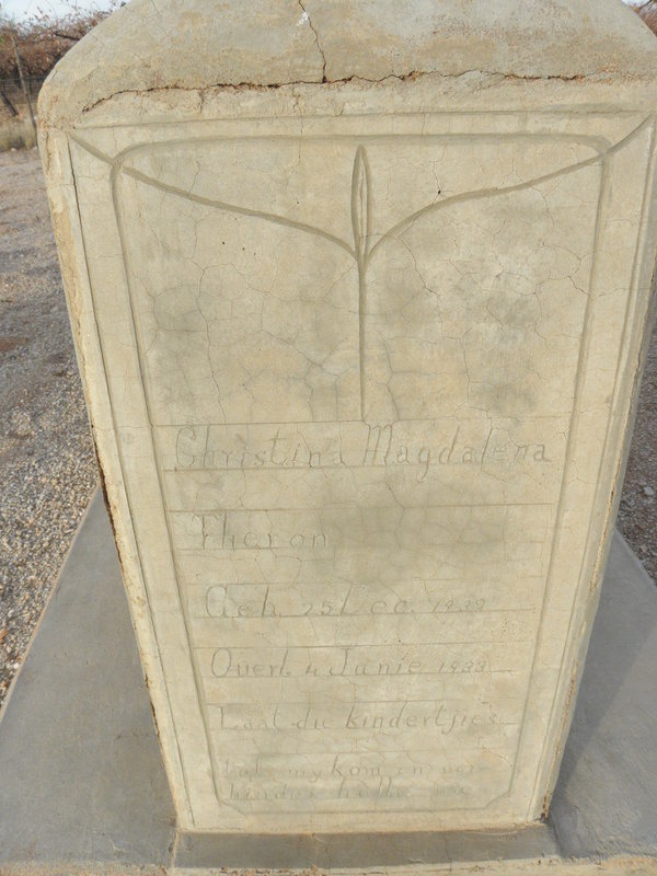 THERON Christina Magdalena 1939-1939