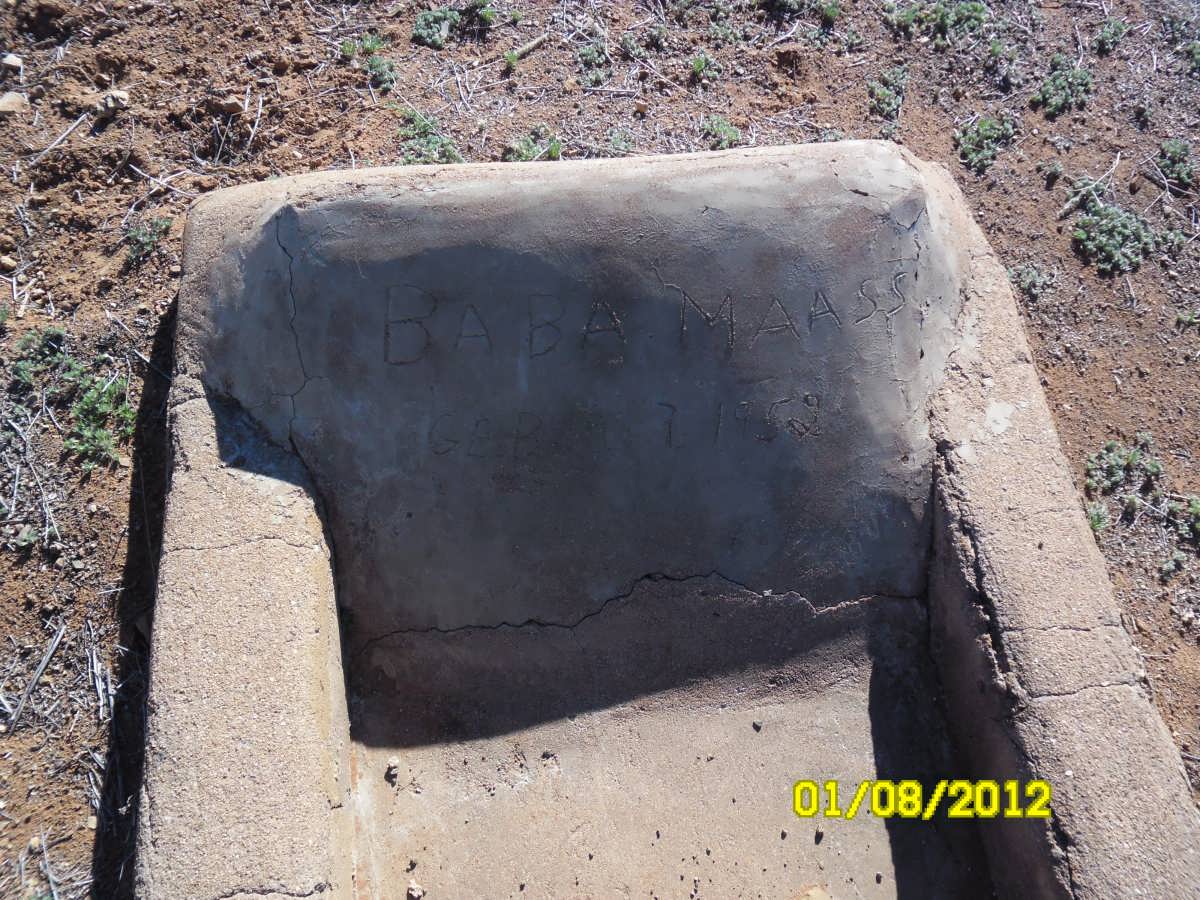 MAASS Baba 1952-1952