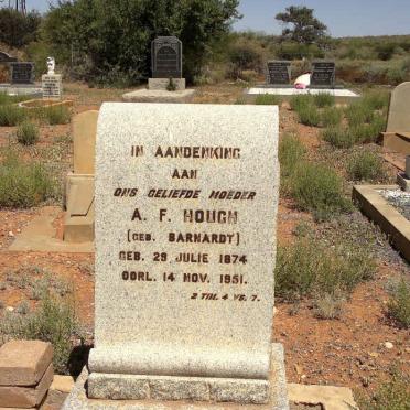 HOUGH A.F. nee BARNARDT 1874-1951
