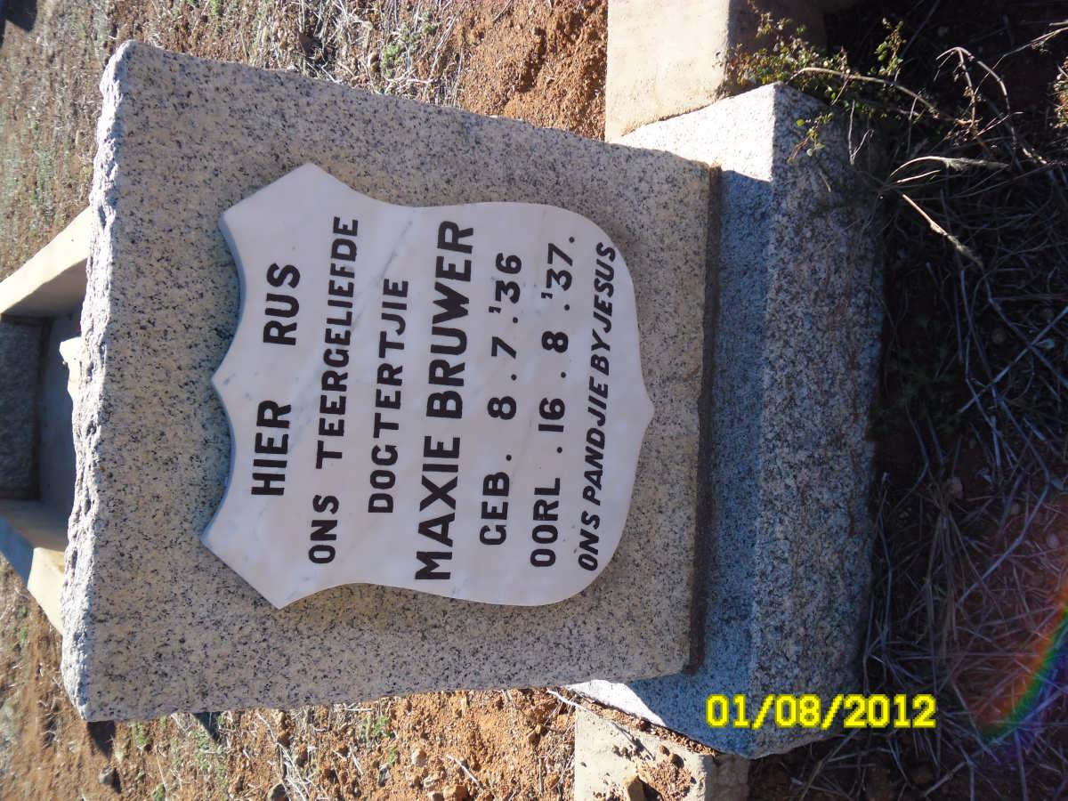 BRUWER Maxie 1936-1937