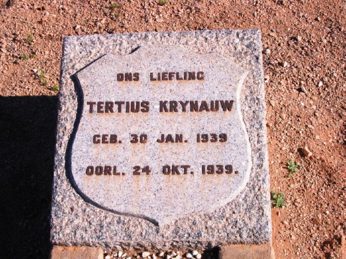 KRYNAUW Tertius 1939-1939