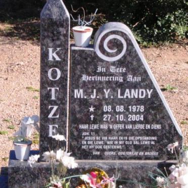 KOTZE M.J.Y. 1978-2004