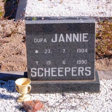 SCHEEPERS Jannie 1904-1990