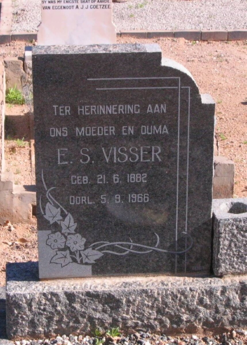 VISSER E.S. 1882-1966
