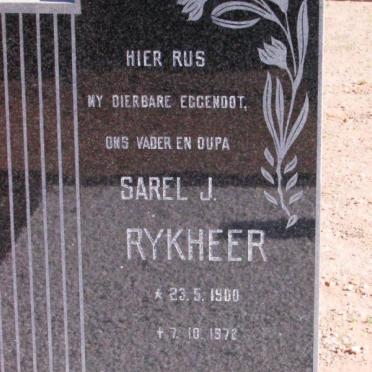 RYKHEER Sarel J. 1900-1972