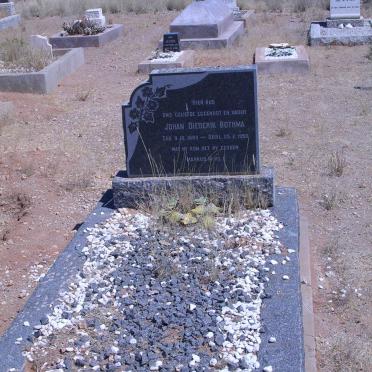 BOTHMA Johan Diederik  1886-1958