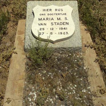 STADEN Maria M.S., van 1941-1943