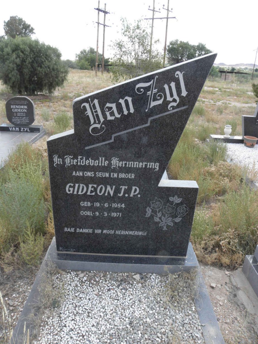 ZYL Gideon J.P., van 1954-1971