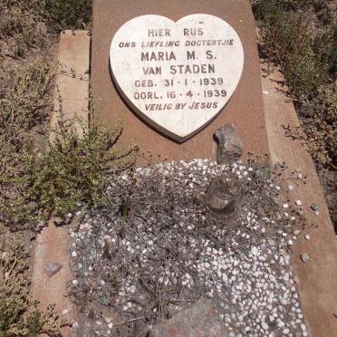 STADEN Maria M.S., van 1939-1939