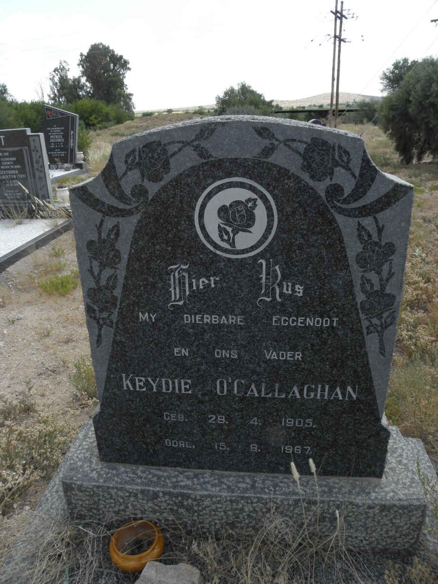 O'CALLAGHAN Keydie 1905-1967