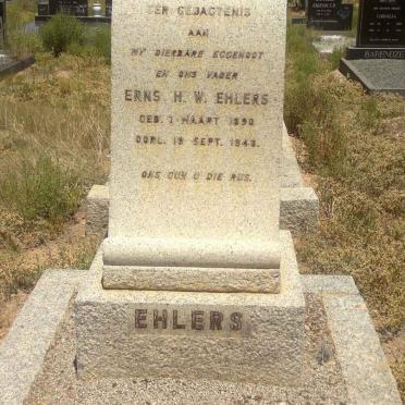 EHLERS Erns H.W. 1890-1948