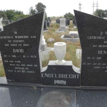 ENGELBRECHT David 1916-1973 &amp; Henna 1918-1989