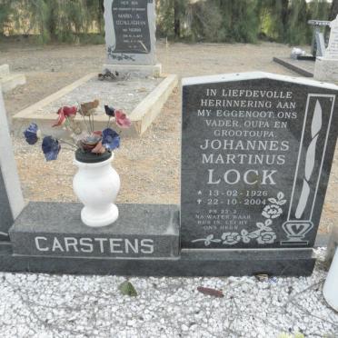 CARSTENS Johannes Martinus Lock 1926-2004