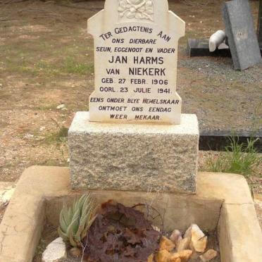 NIEKERK Jan Harms, van 1906-1941