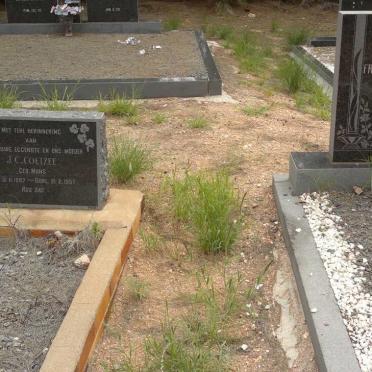 COETZEE Frederik V.R. 1884-1968 &amp; J.C. MANS 1887-1957