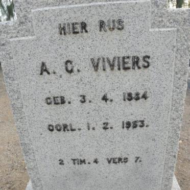 VIVIERS A.G. 1884-1953 &amp; J.S. 1885-1954