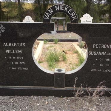 NIEKERK Albertus Willem, van 1904-1985 &amp; Petronella Susanna NEL 1916-1994